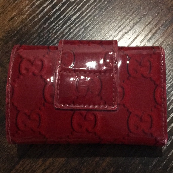 EUC Gucci Key Red Holder - Picture 2 of 4